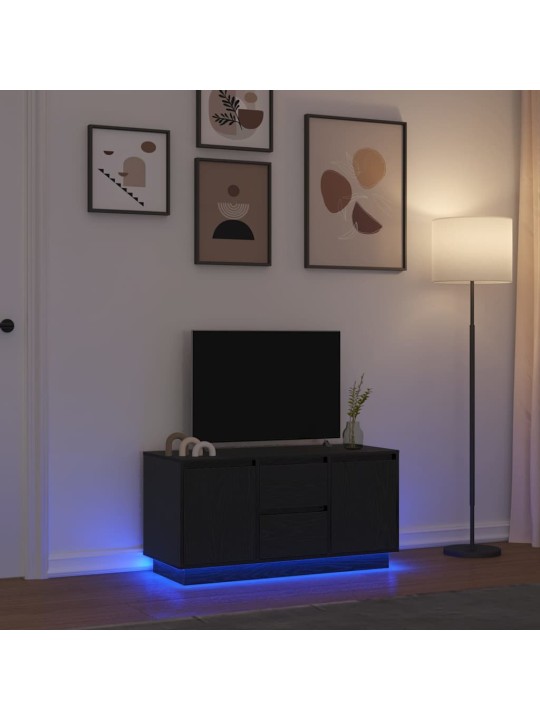 LED-TULEDEGA TELERIKAPP, MUST, 100X41X50 CM