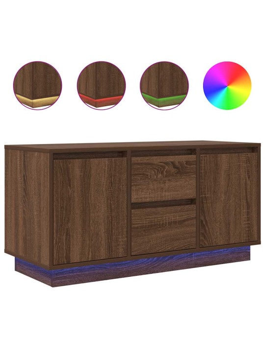 LED-TULEDEGA TELERIKAPP, PRUUN TAMM, 100X41X50 CM