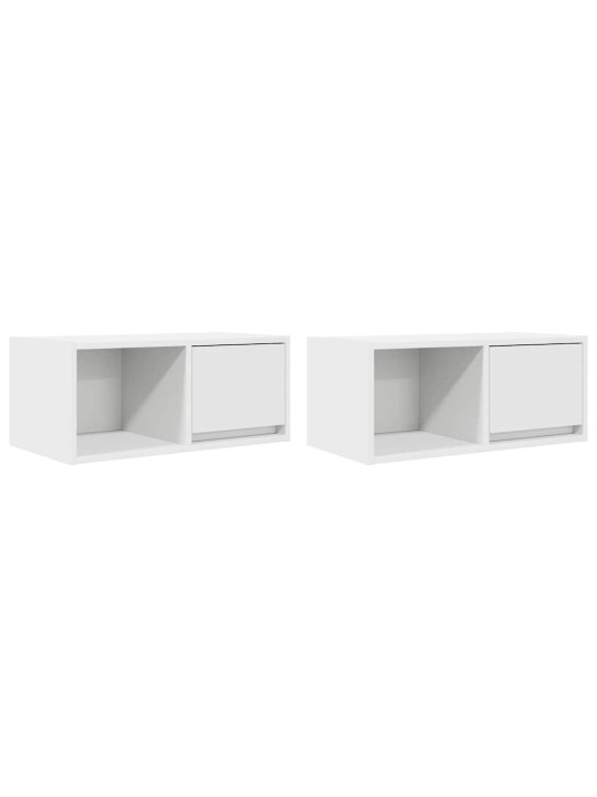 SEINA TELERIKAPP, VALGE, 60X31X25,5 CM, TEHISPUIT