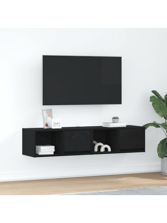 TELERIKAPID 2 TK, MUST TAMM, 60X31X25,5 CM, TEHISPUIT