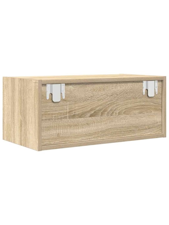 SEINA TELERIKAPID, 2 TK, SONOMA TAMM, 60X31X25,5 CM, TEHISPUIT