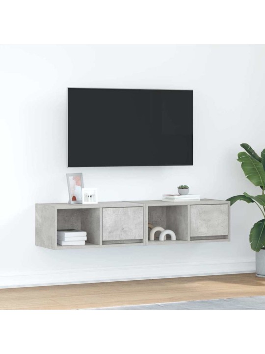 SEINA TELERIKAPID, 2 TK, BETOONHALL, 60X31X25,5 CM, TEHISPUIT