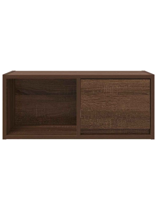 TELERIKAPP, PRUUN TAMM, 60X31X25,5 CM, TEHISPUIT