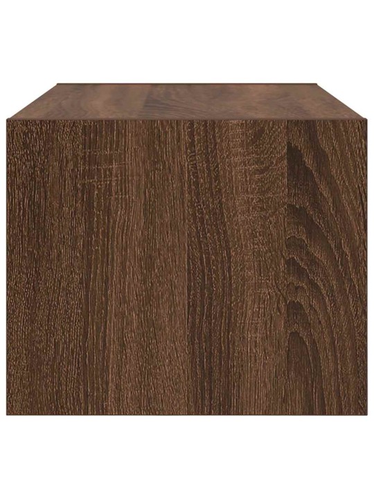 TELERIKAPP, PRUUN TAMM, 60X31X25,5 CM, TEHISPUIT