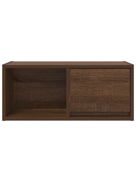TELERIKAPID 2 TK, PRUUN TAMM, 60X31X25,5 CM, TEHISPUIT