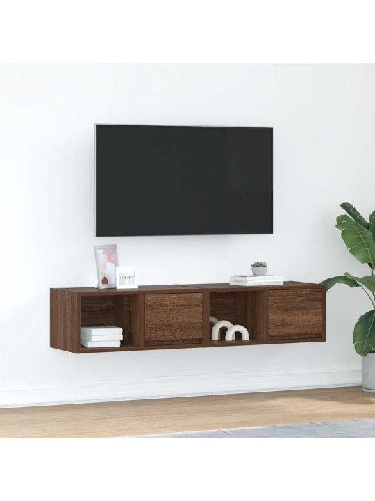 TELERIKAPID 2 TK, PRUUN TAMM, 60X31X25,5 CM, TEHISPUIT