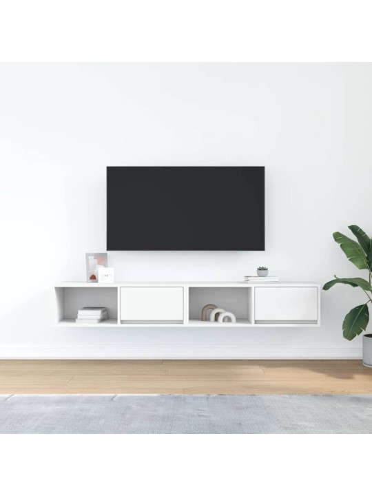 SEINA TELERIKAPP, VALGE, 80X31X25,5 CM, TEHISPUIT