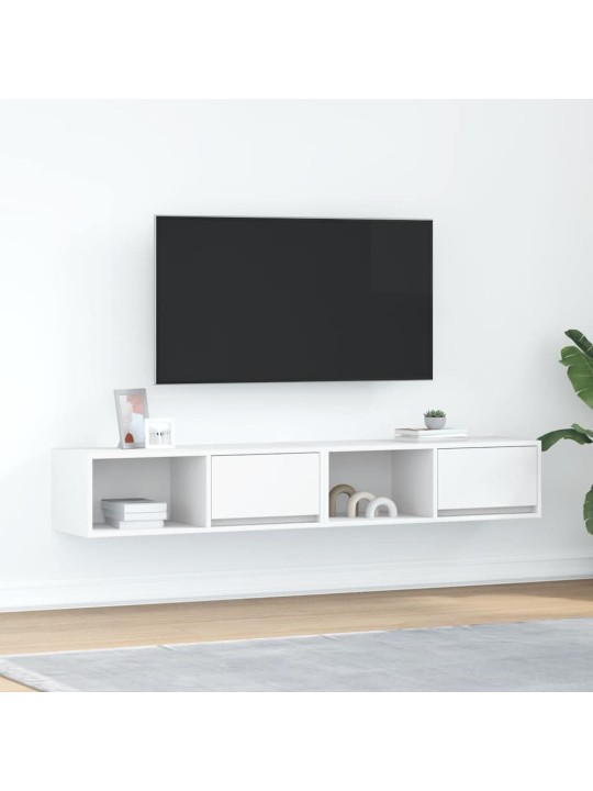 SEINA TELERIKAPP, VALGE, 80X31X25,5 CM, TEHISPUIT