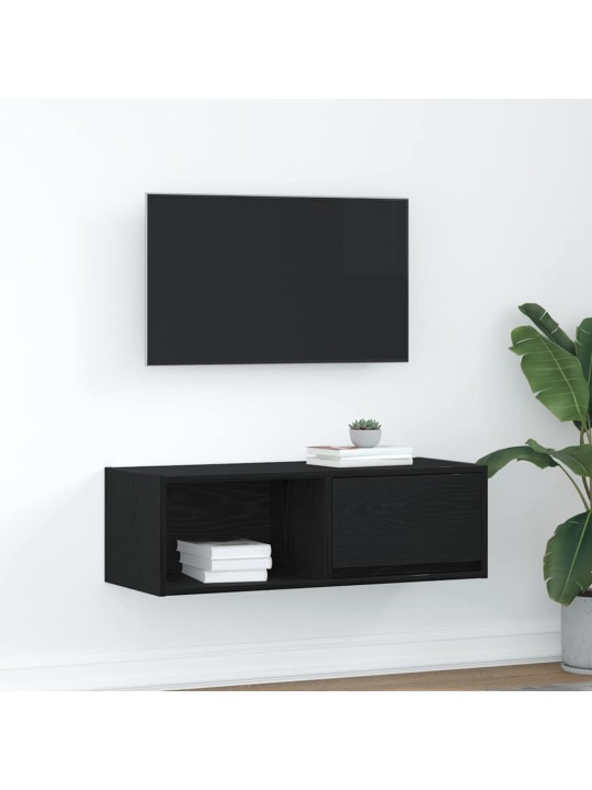 TELERIKAPP, MUST TAMM, 80X31X25,5 CM, TEHISPUIT