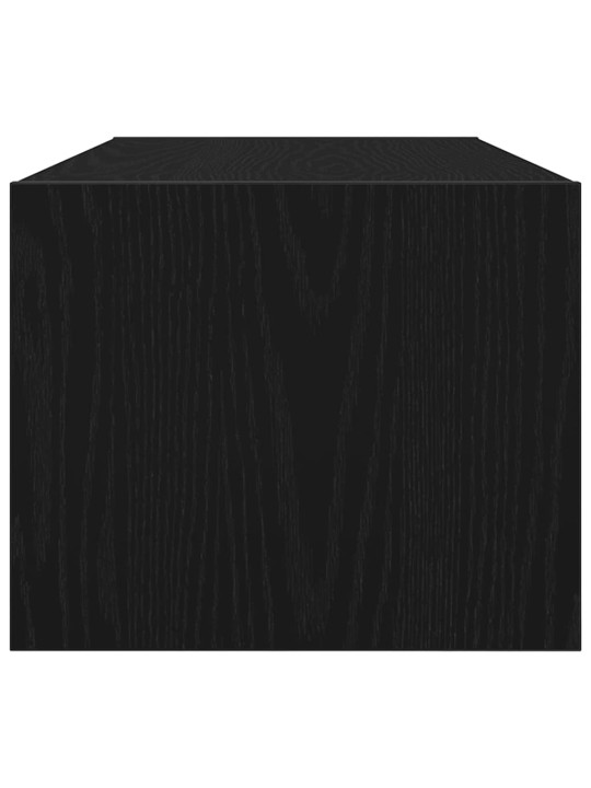TELERIKAPID 2 TK, MUST TAMM, 80X31X25,5 CM, TEHISPUIT