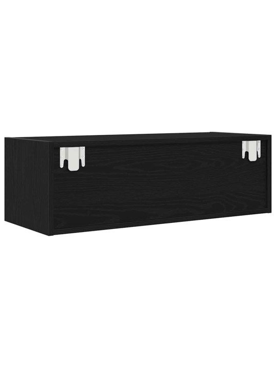 TELERIKAPID 2 TK, MUST TAMM, 80X31X25,5 CM, TEHISPUIT