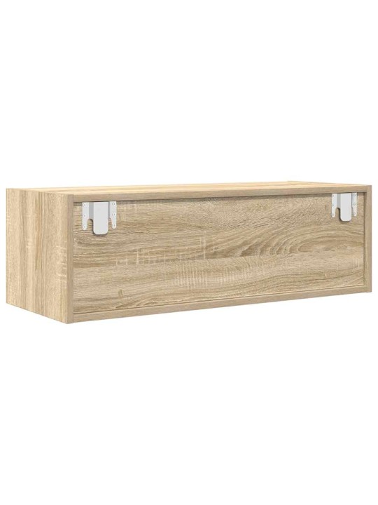 SEINA TELERIKAPID, 2 TK, SONOMA TAMM, 80X31X25,5 CM, TEHISPUIT