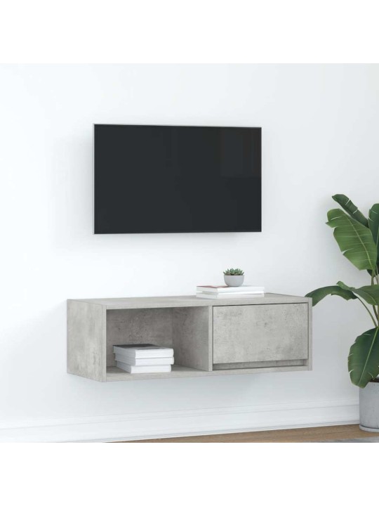 TELERIKAPP, BETOONHALL, 80X31X25,5 CM, TEHISPUIT