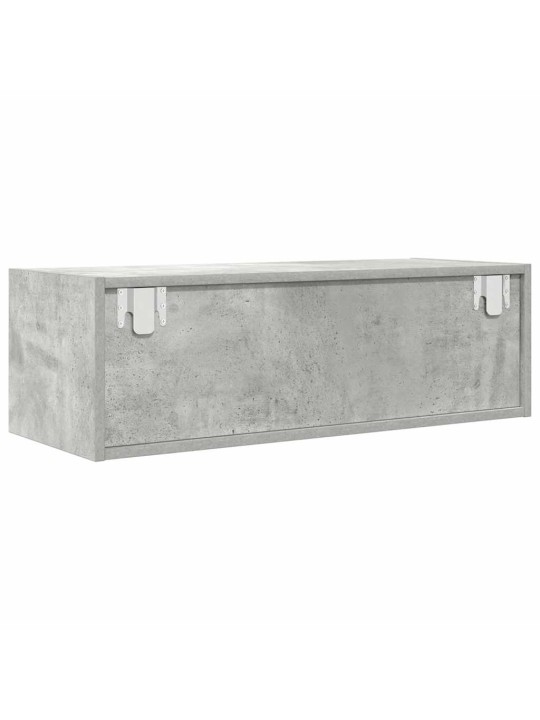 SEINA TELERIKAPID, 2 TK, BETOONHALL, 80X31X25,5 CM, TEHISPUIT