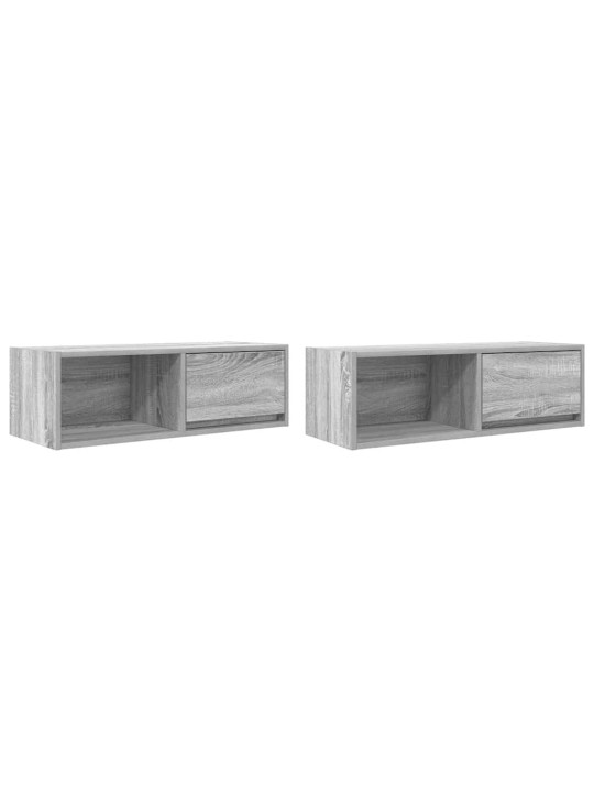 TELERIKAPID 2 TK, HALL SONOMA, 80X31X25,5 CM, TEHISPUIT