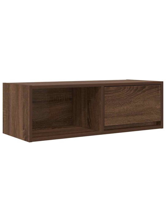 TELERIKAPID 2 TK, PRUUN TAMM, 80X31X25,5 CM, TEHISPUIT
