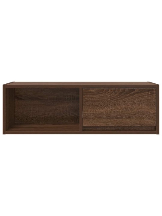 TELERIKAPID 2 TK, PRUUN TAMM, 80X31X25,5 CM, TEHISPUIT