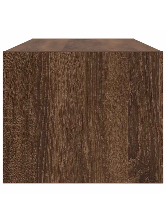 TELERIKAPID 2 TK, PRUUN TAMM, 80X31X25,5 CM, TEHISPUIT