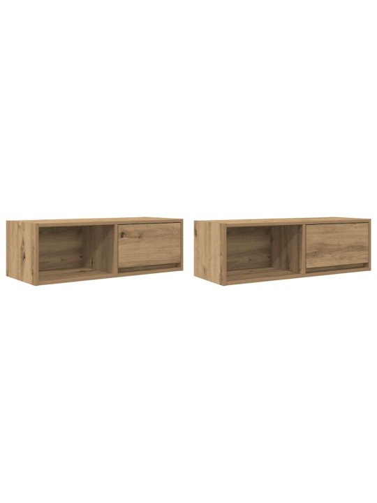TELERIKAPID 2 TK, KÄSITÖÖTAMM, 80X31X25,5 CM, TEHISPUIT