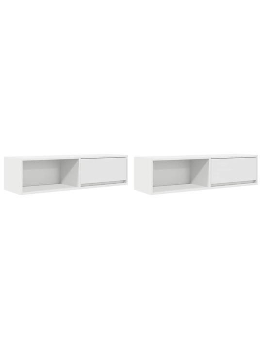 SEINA TELERIKAPP, VALGE, 100X31X25,5 CM, TEHISPUIT