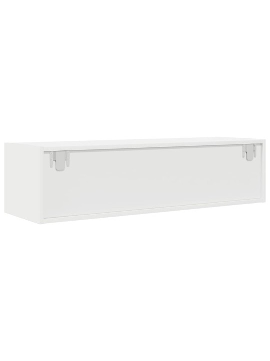SEINA TELERIKAPP, VALGE, 100X31X25,5 CM, TEHISPUIT