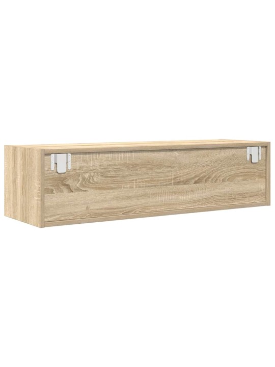 SEINA TELERIKAPID, 2 TK, SONOMA TAMM, 100X31X25,5 CM, TEHISPUIT