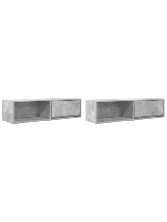 SEINA TELERIKAPID, 2 TK, BETOONHALL, 100X31X25,5 CM, TEHISPUIT