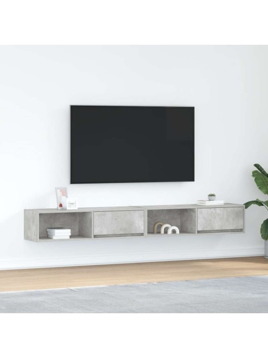 SEINA TELERIKAPID, 2 TK, BETOONHALL, 100X31X25,5 CM, TEHISPUIT