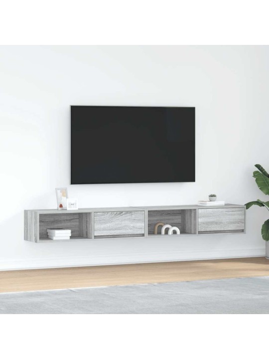 TELERIKAPID 2 TK, HALL SONOMA, 100X31X25,5 CM, TEHISPUIT