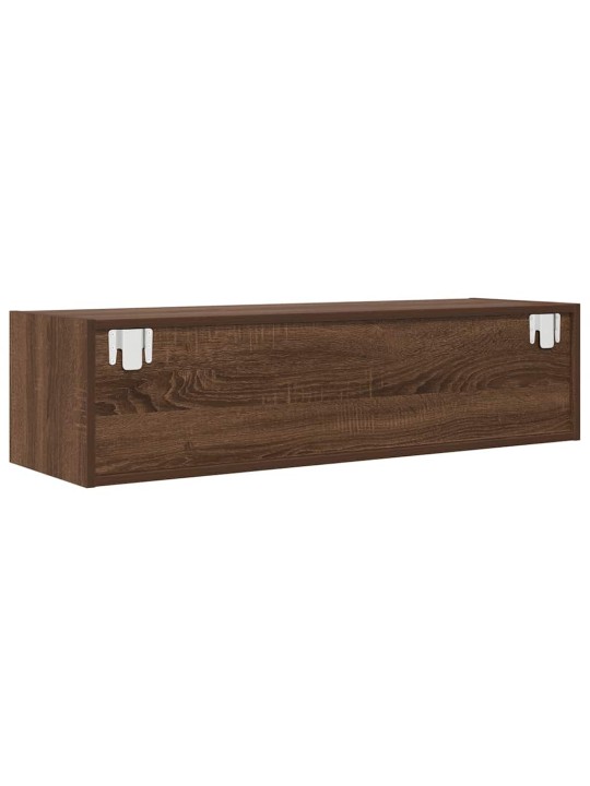 TELERIKAPP, PRUUN TAMM, 100X31X25,5 CM, TEHISPUIT