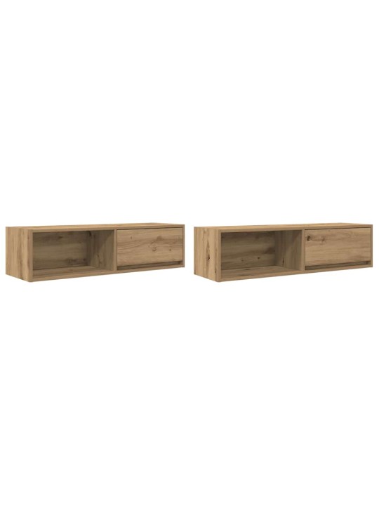 TELERIKAPID 2 TK, KÄSITÖÖTAMM, 100X31X25,5 CM, TEHISPUIT