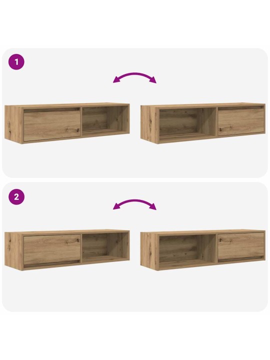 TELERIKAPID 2 TK, KÄSITÖÖTAMM, 100X31X25,5 CM, TEHISPUIT
