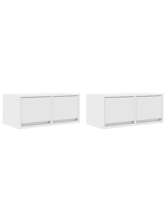 SEINA TELERIKAPP, VALGE, 60X31X25,5 CM, TEHISPUIT