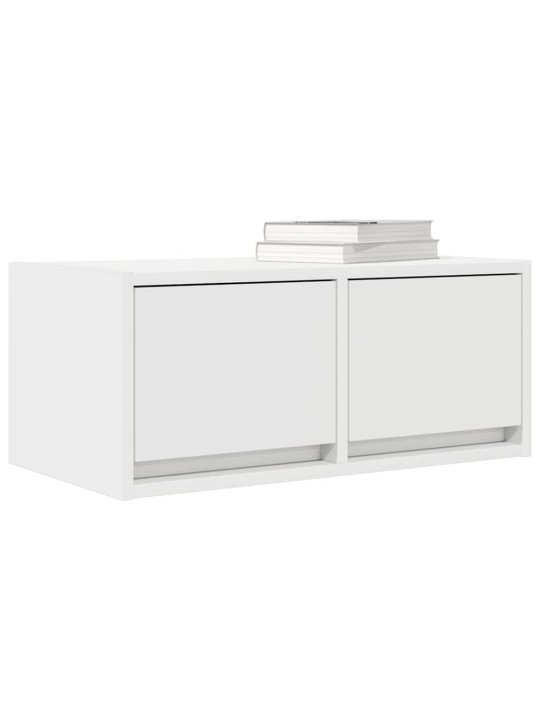 SEINA TELERIKAPP, VALGE, 60X31X25,5 CM, TEHISPUIT