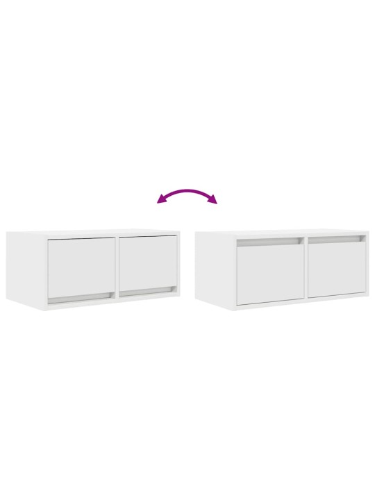SEINA TELERIKAPP, VALGE, 60X31X25,5 CM, TEHISPUIT