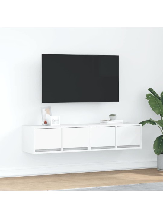 SEINA TELERIKAPP, VALGE, 60X31X25,5 CM, TEHISPUIT