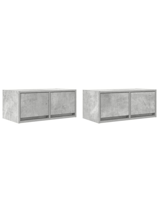 SEINA TELERIKAPID, 2 TK, BETOONHALL, 60X31X25,5 CM, TEHISPUIT
