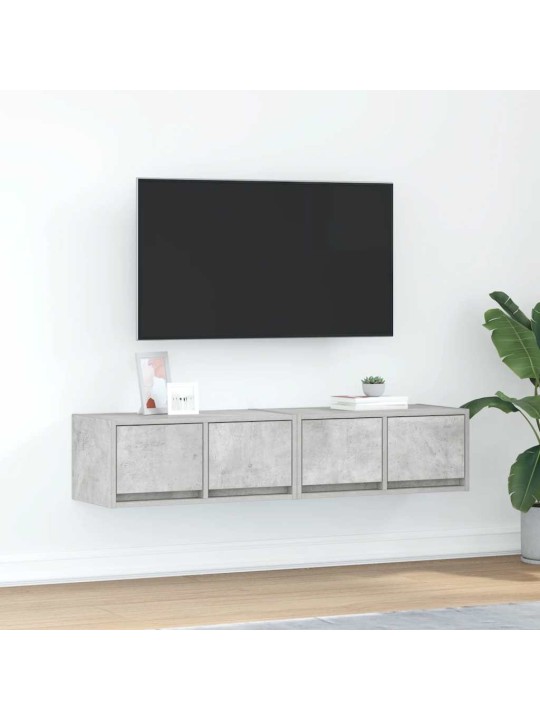 SEINA TELERIKAPID, 2 TK, BETOONHALL, 60X31X25,5 CM, TEHISPUIT