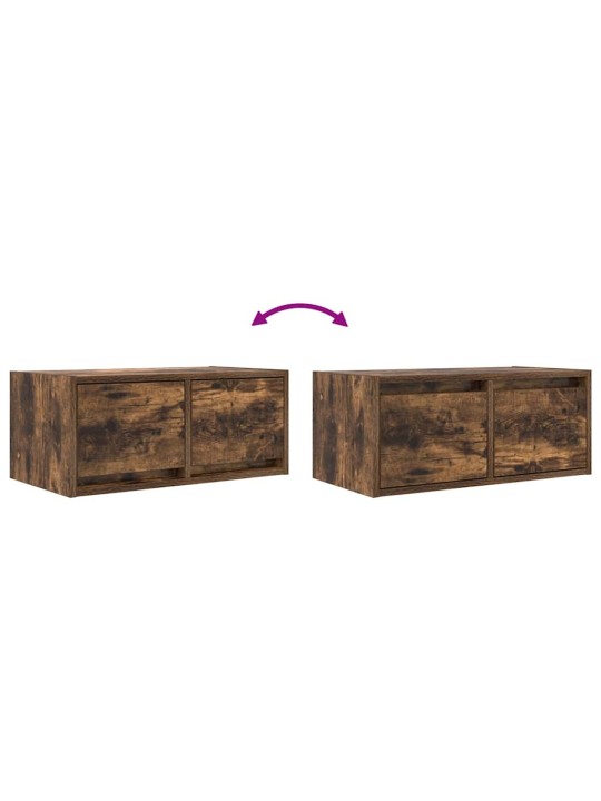 TELERIKAPID 2 TK, SUITSUTATUD TAMM, 60X31X25,5 CM, TEHISPUIT