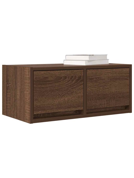 TELERIKAPID 2 TK, PRUUN TAMM, 60X31X25,5 CM, TEHISPUIT