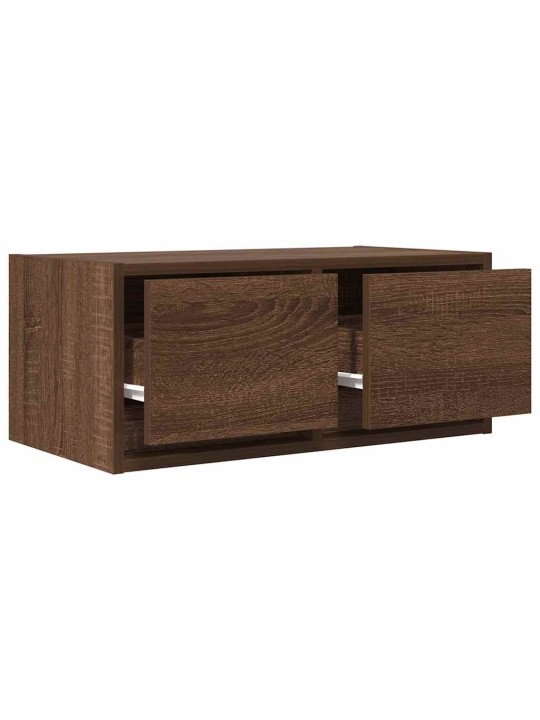 TELERIKAPID 2 TK, PRUUN TAMM, 60X31X25,5 CM, TEHISPUIT