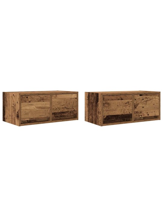 TELERIKAPID 2 TK, VANA PUIT, 60X31X25,5 CM, TEHISPUIT