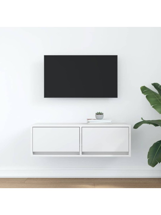 TELERIKAPP, VALGE, 80X31X25,5 CM, TEHISPUIT