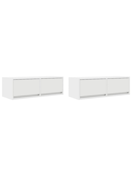 SEINA TELERIKAPP, VALGE, 80X31X25,5 CM, TEHISPUIT