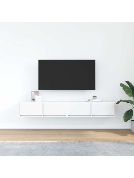 SEINA TELERIKAPP, VALGE, 80X31X25,5 CM, TEHISPUIT