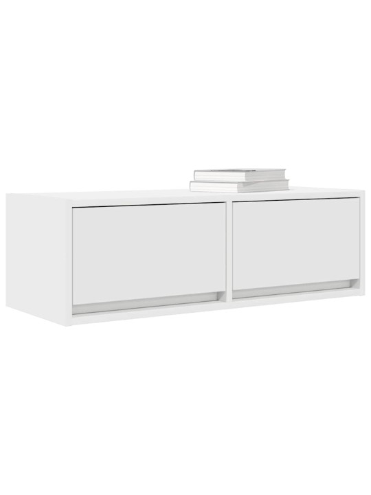 SEINA TELERIKAPP, VALGE, 80X31X25,5 CM, TEHISPUIT