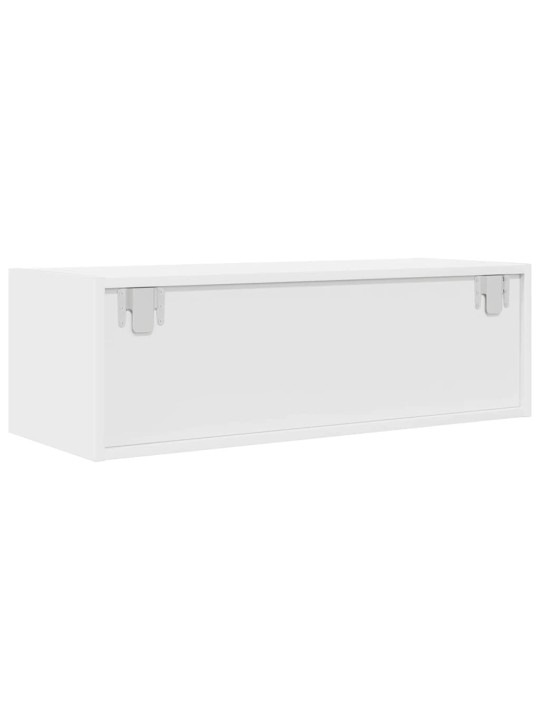 SEINA TELERIKAPP, VALGE, 80X31X25,5 CM, TEHISPUIT