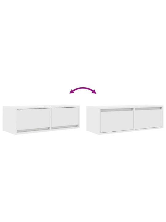 SEINA TELERIKAPP, VALGE, 80X31X25,5 CM, TEHISPUIT
