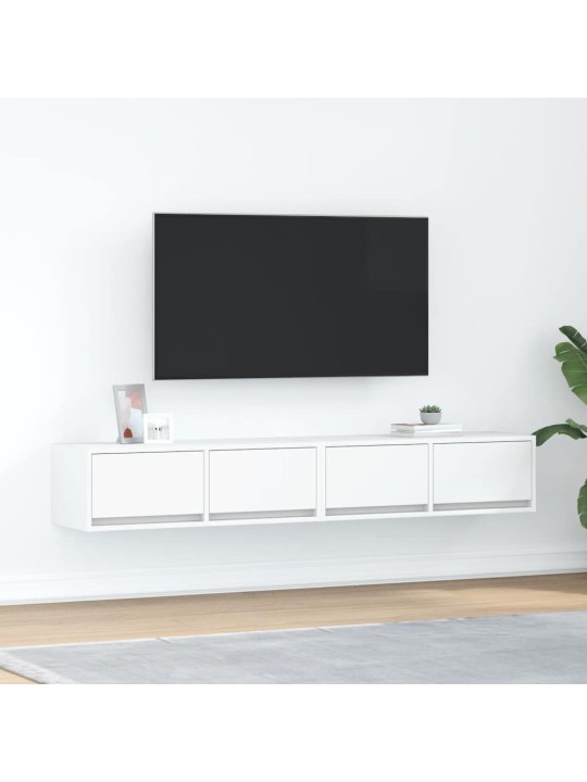 SEINA TELERIKAPP, VALGE, 80X31X25,5 CM, TEHISPUIT