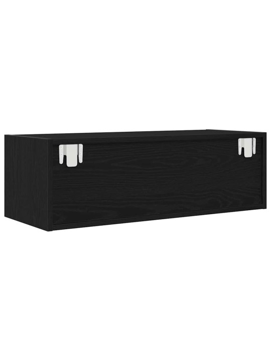 TELERIKAPID 2 TK, MUST TAMM, 80X31X25,5 CM, TEHISPUIT